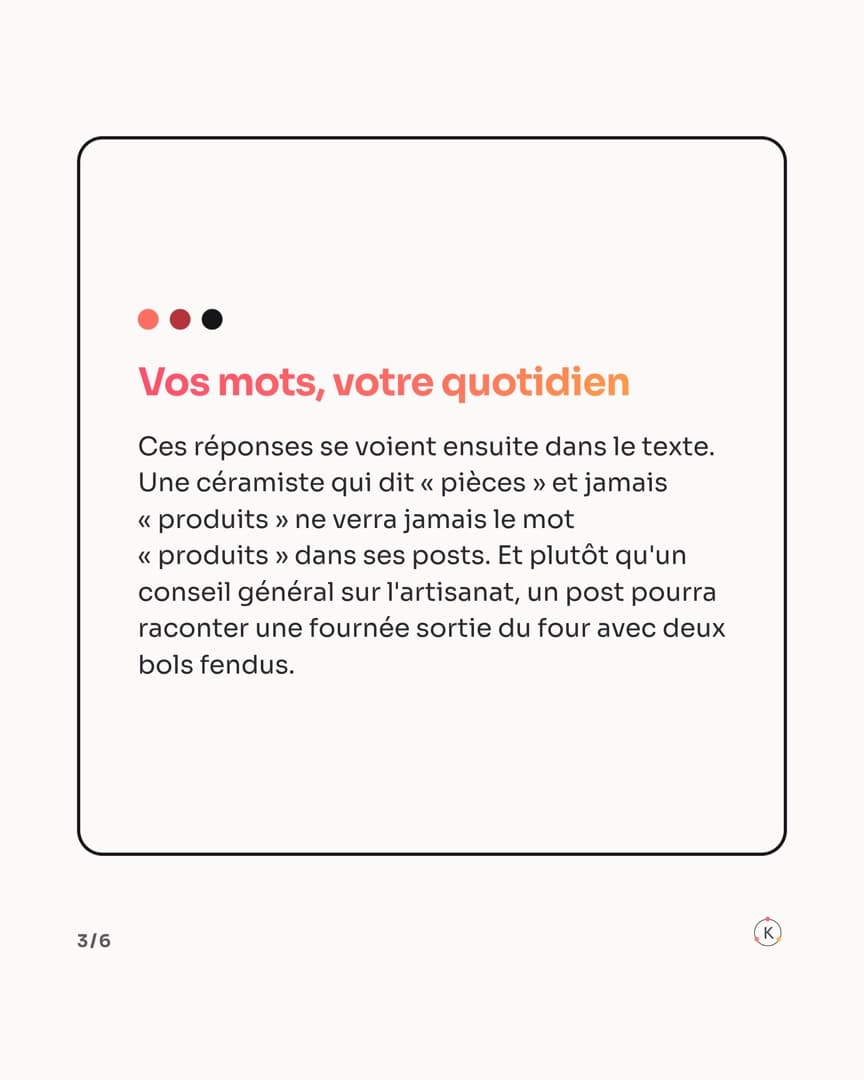 Carrousel « N'importe qui pourrait signer ce post », slide 4